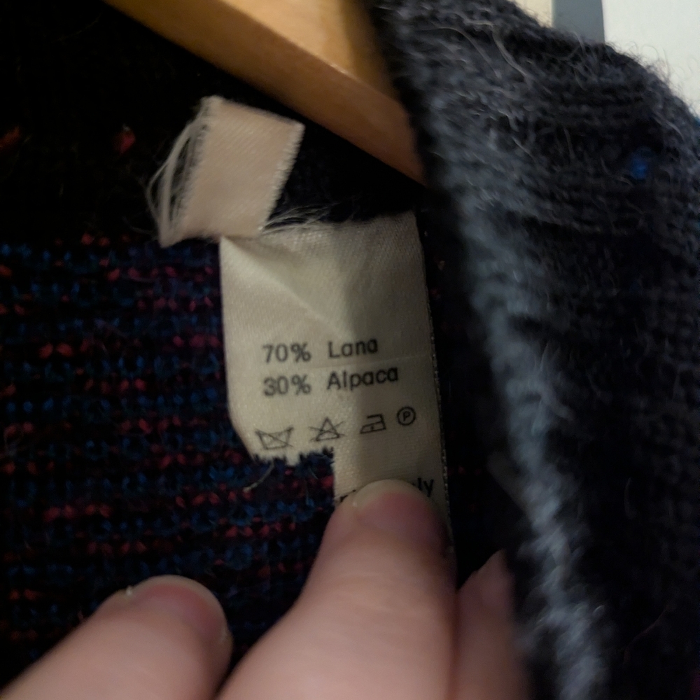 Vintage Celine Paris Plaid Long Cardigan - Picture 6 of 9